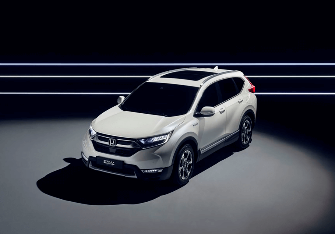 Protótipo Híbrido do CR-V Frente 3/4 Protótipo Híbrido do CR-V Frente 3/4