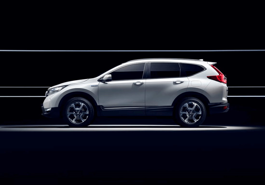 Protótipo Híbrido do CR-V Perfil Protótipo Híbrido do CR-V Perfil